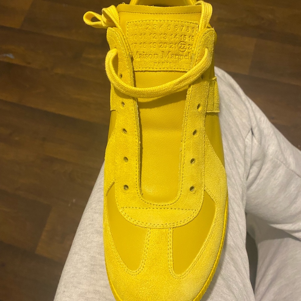 Maison Margiela Shoes, Yellow, Size 22